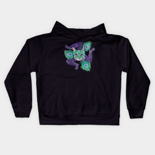 Triskelion Cat Kids Hoodie